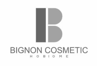 B BIGNON COSMETIC HOBIOME logo