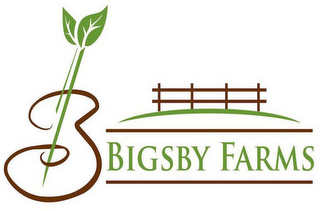 B BIGSBY FARMS logo