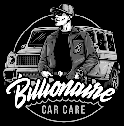B BILLIONAIRE CAR CARE logo