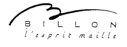 B BILLON L'ESPRIT MAILLE logo