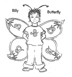 B BILLY BUTTERFLY logo