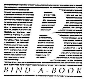 B BIND-A-BOOK logo
