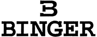 B BINGER logo