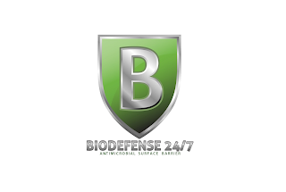 B BIODEFENSE 24/7 ANTIMICROBIAL SURFACE BARRIER logo
