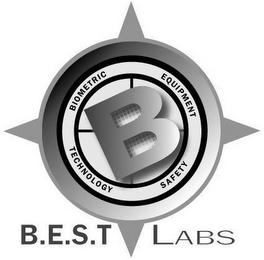 B BIOMETRIC EQUIPMENT SAFETY TECHNOLOGYB.E.S.T LABS logo