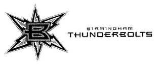B BIRMINGHAM THUNDERBOLTS logo