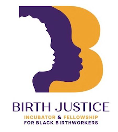 B BIRTH JUSTICE INCUBATOR & FELLOWSHIP FOR BLACK BIRTHWORKERS logo