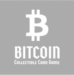 B BITCOIN COLLECTIBLE CARD GAME logo
