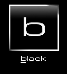 B BLACK logo