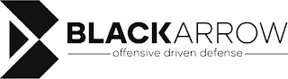 B BLACK ARROW OFFENSIVE DRIVEN DEFENSE logo
