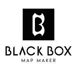 B BLACK BOX MAP MAKER logo