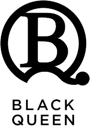 B BLACK QUEEN logo