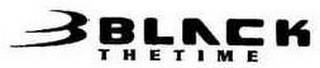 B BLACK THE TIME logo