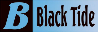 B BLACK TIDE logo