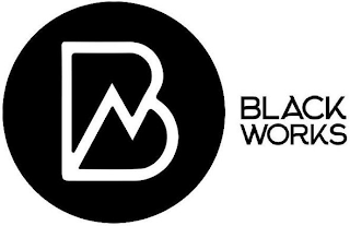B BLACK WORKS logo