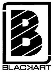 B BLACKART logo