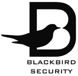 B BLACKBIRD SECURITY logo