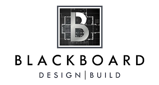 B BLACKBOARD DESIGN | BUILD logo