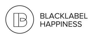 B BLACKLABEL HAPPINESS logo