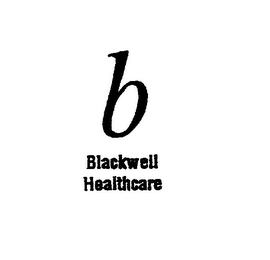 B BLACKWELL HEALTHCARE logo