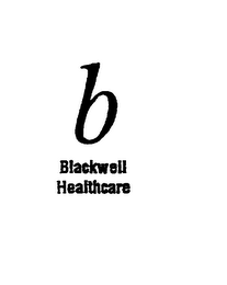 B BLACKWELL HEALTHCARE logo