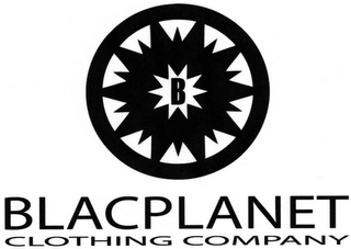 B BLACPLANET CLOTHING COMPANY logo