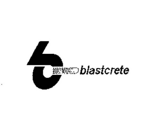 B BLASTCRETE logo