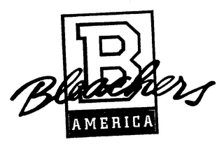 B BLEACHERS AMERICA logo