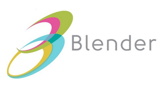 B BLENDER logo