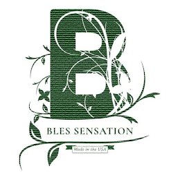 B BLES SENSATION MADE IN THE USA logo