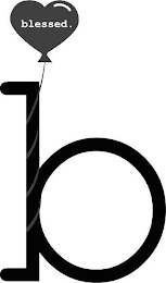 B BLESSED. logo