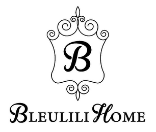 B BLEULILI HOME logo