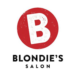 B BLONDIE'S SALON logo