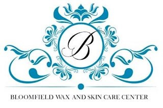 B BLOOMFIELD WAX AND SKIN CARE CENTER logo