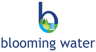 B BLOOMING WATER logo