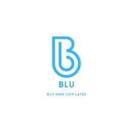 B BLU BUY NOW SHIP LATER logo