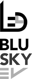 B BLU SKY EV logo