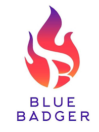B BLUE BADGER logo