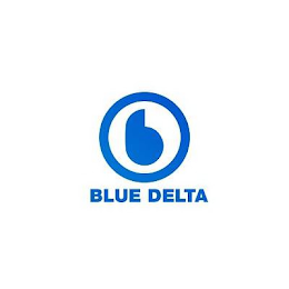 B BLUE DELTA logo