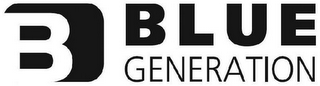 B BLUE GENERATION logo