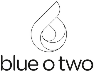 B BLUE O TWO logo