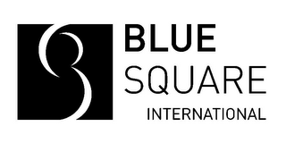 B BLUE SQUARE INTERNATIONAL logo