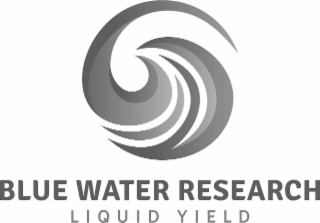 B BLUE WATER RESEARCH LIQUID YIELD logo