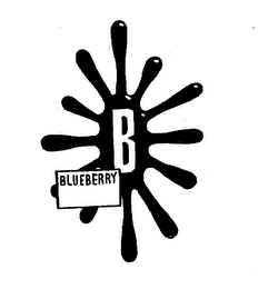 B BLUEBERRY logo