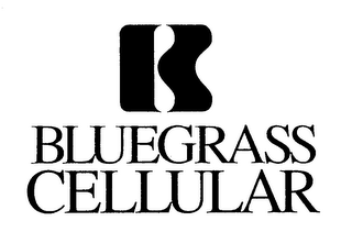 B BLUEGRASS CELLULAR logo