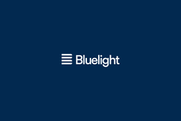 B BLUELIGHT logo