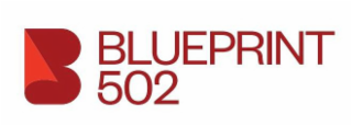 B BLUEPRINT 502 logo
