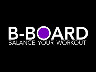 B - BOARD BALANCE YOUR WORKOUT logo