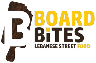 B BOARD BITES LEBANESE STREET FOOD logo
