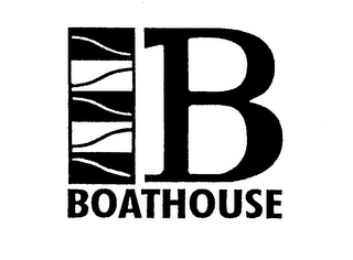 B BOATHOUSE logo